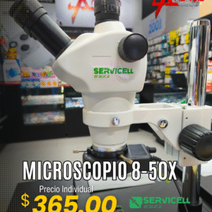 Microscopio Servicell 8-50X Blanco